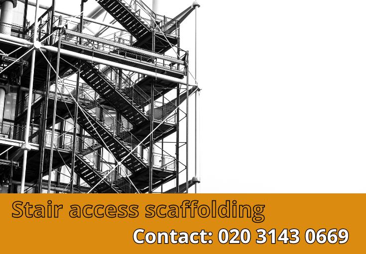 Stair Access Scaffolding Roehampton